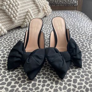 Kate Spade Black Sheela Heels